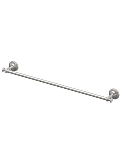 24 inch Tavern Towel Bar in Satin Nickel.
